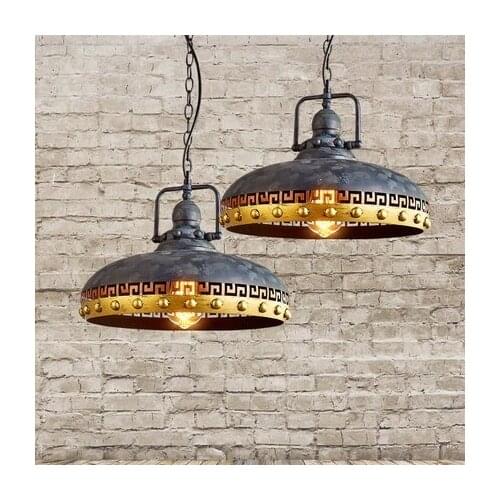Loft Style Iron Droplight Industrial Wind Vintage Pendant Light Fixtures For Dining Room Hanging Lamp Lamparas Colgantes
