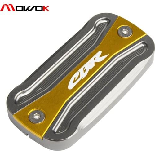 For Honda CBR 600F F2 F3 F4i CBR600RR CBR 600 929 954 1000 RR Motorcycle CNC Aluminum Front Brake Fluid Reservoir Cover Cap