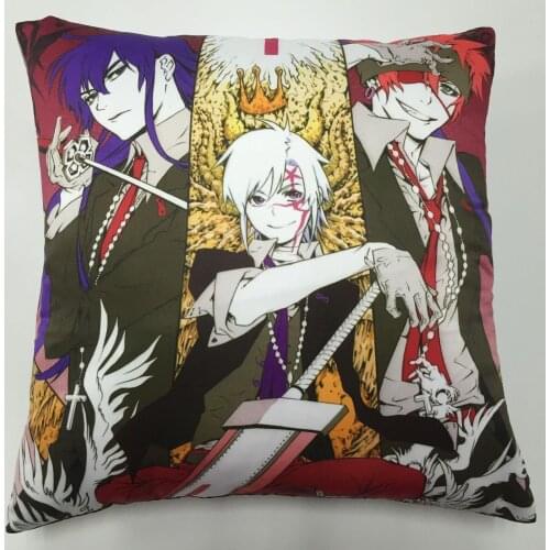 Anime D.gray-man Manga Two Side Pillowcases Hugging Pillow Cushion Case Cover Otaku Cosplay Gift New 221