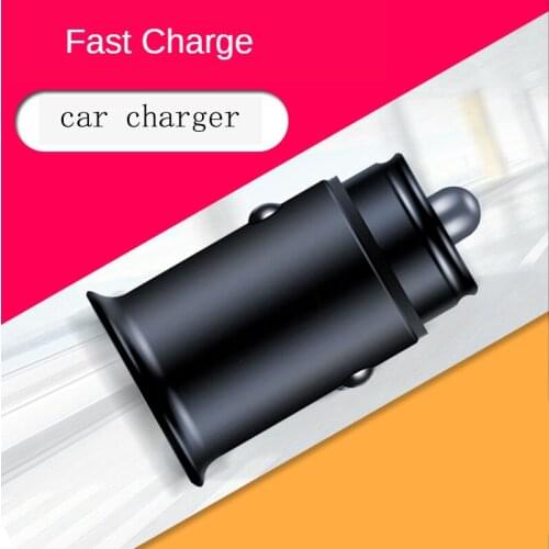 Car charger car charging one with two cigarette lighter adapter plug USB multi-function mobile phone fast charging