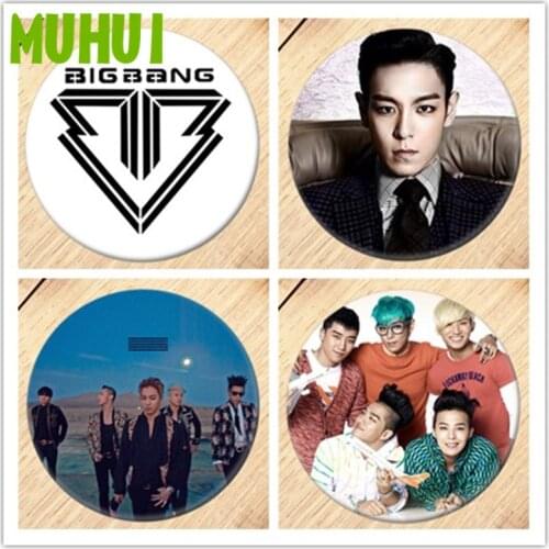 Free Shipping Kpop BIGBANG GD TOP MADE Brooch Pin Badges For Clothes Backpack Decoration Jewelry B058