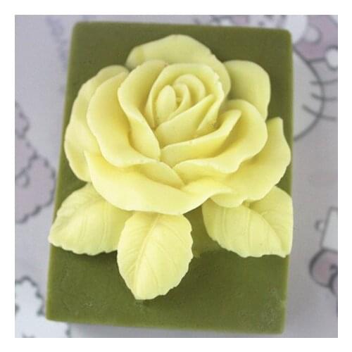 C233 The roses Craft Art Silicone Soap mold Craft Molds DIY Handmade soap molds