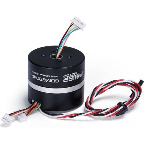 IPower Motor GBM2804R 2804 Gimbal Motor with Aluminum case /Slipring /AS5048A Magnetic Encoder for camera stabilizer