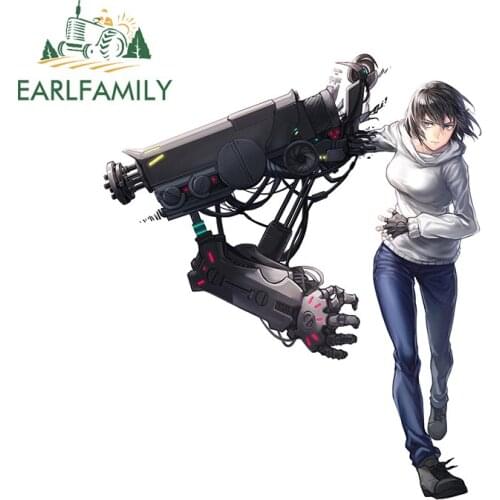 EARLFAMILY 13cm x 11cm for Josh Mousseau Vinyl Car Stickers Waterproof Graffiti Decal Motorcycle Refrigerator Vinyl Car Styling