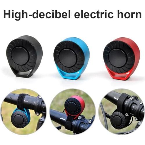 Electronic Bike Bell USB Charge120dB Rainproof Cycling Bicycle Bells Horn MTB Bikes Handlebar Warning Bell Ring Bike Accessories