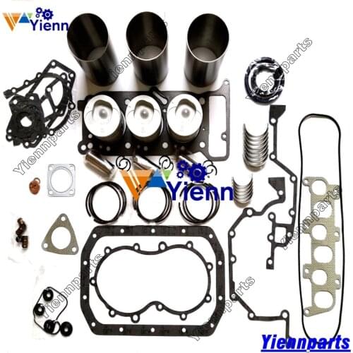 3KR2 Overhaul Rebuild Kit Piston Ring Gasket Bearing Set For SUMITOMO S80F2 S80FX3 Midi Excavator ISUZU 3KR2 Diesel Engine Parts