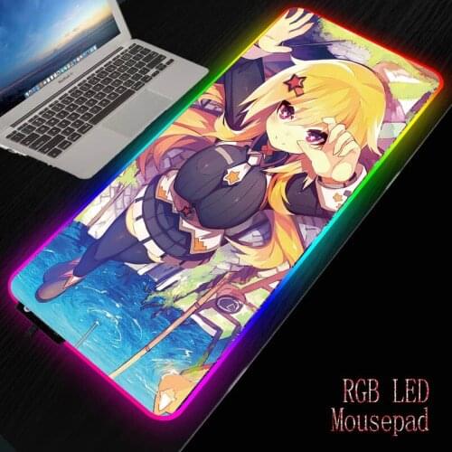 MRGBEST Anime Girls Thigh-Highs Computer Mouse Pad Gaming Mouse Pad Large Mouse Pad Mouse Carpet PC Desk Mat Keyboard Pad