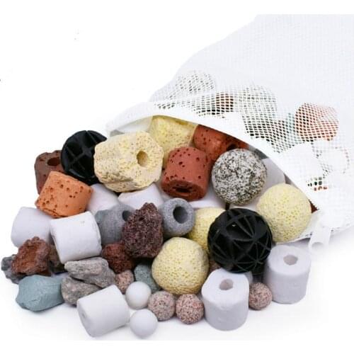 Fish tank filter material ceramic ring bacteria house bacteria ring aquarium