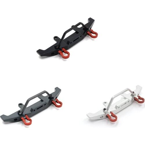 Metal Front Bumper for WPL C14 C24 C24-1 1/16 RC Car 4X4 Truck & Crawler Upgrade Parts Accessories