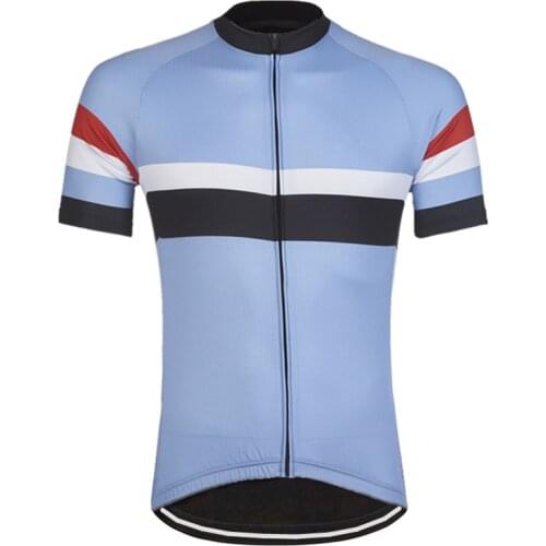 Mens Cycling jersey classical simple bicycle shirt Summer breathable Bike clothes race fit cycling gear Maillot Ciclismo