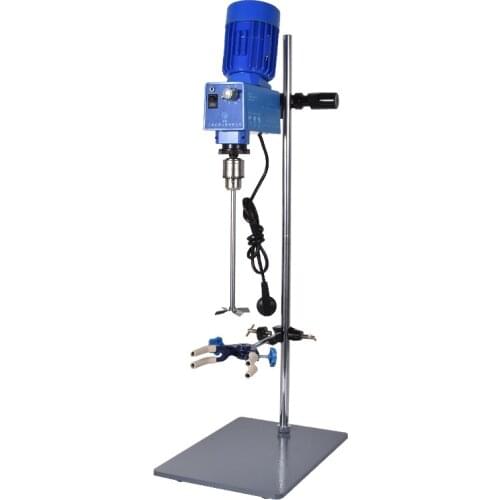 New Arrival 220V / 110V GZ120 electric mixer cantilever constant speed electric power mixer, laboratory mixer 120W 20L 60-500rpm