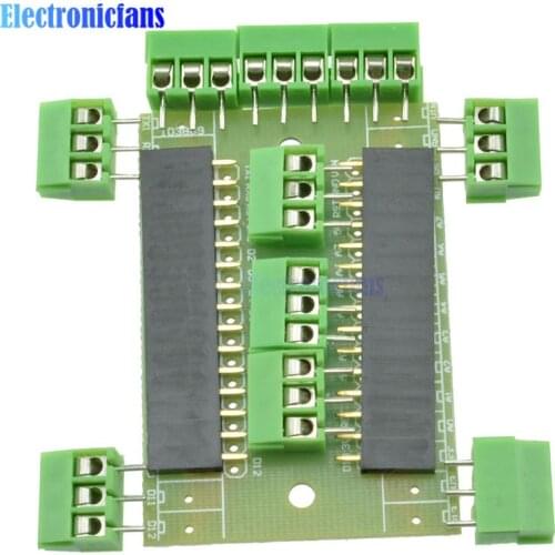 Expansion Board Terminal Adapter DIY Kits for Arduino NANO IO Shield V1.0