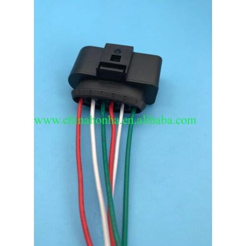 1J0 973 726 Plug Connector 6-Pin Pigtail Wiring For B5 A3 A4 A5 A6 Q3 1J0973726