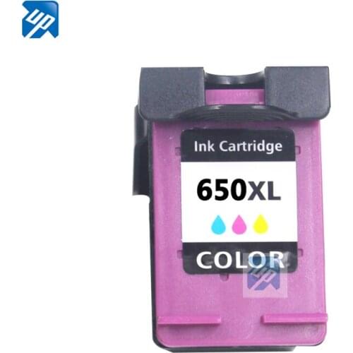 UP 1 x Color ink cartridge replacement for hp650 650XL For HP Deskjet 1516 3548 2645 3545 1515 2520 2516 2515 1518