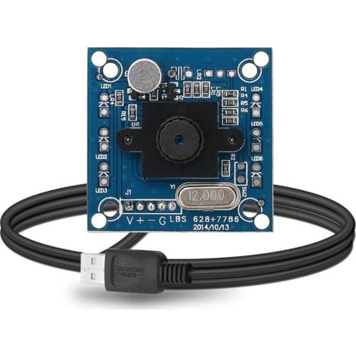 USB Camera 1080P Industrial Module Wide Angle Advertising Camera HD Infrared Night Vision IR Camera Module