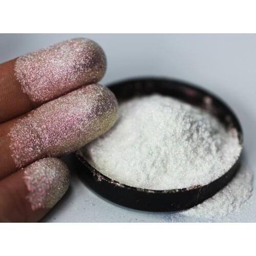 Magic Yellow Red White Mermaid Chrome Chameleon Pigment Powder for Nail Art Eyeshadow Face Lips Resin