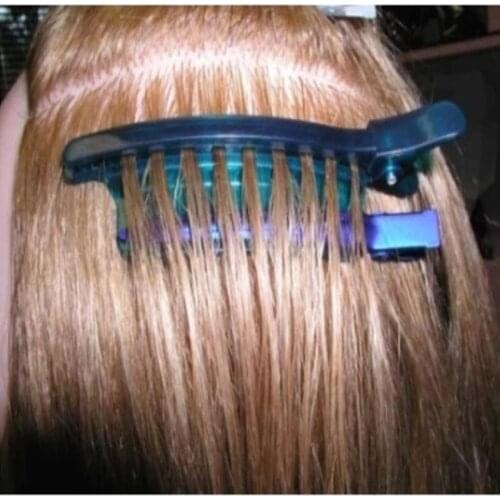 Easy/ Speed Separator Clips Blue Color 1 pieces/lot Sectioning Clips for Hair Extension