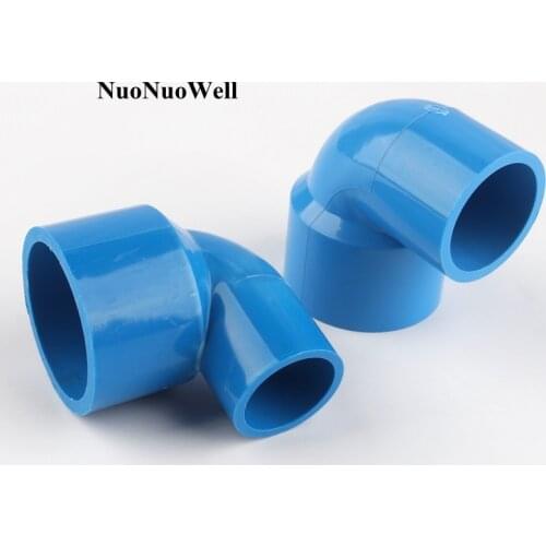 1pc 40 50mm To 20 40mm PVC Reducing Elbow Joints Aquarium Fish Tank Fitting Agricultural Irrigation Garden Water Pipe Connectors