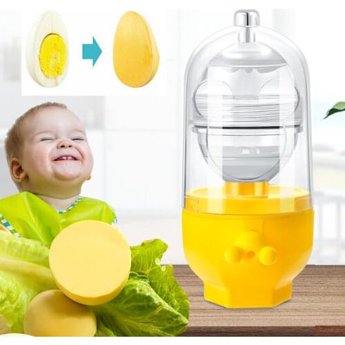 Egg Cooker Tool Egg Scrambler Shaker Whisk Hand Powered Golden Egg Maker Eggs Yolk White Mixer Kitchen Gadgets kitchen helpers