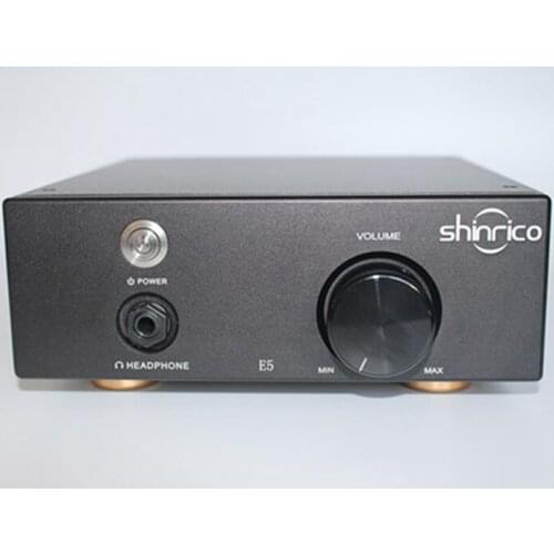 XRK(Shinrico) Linear Power Supply E5 Headphone/Earphone Amplifier Input RCA/XLR Balance Output 6.35mm Jack Headphone Amplifiers