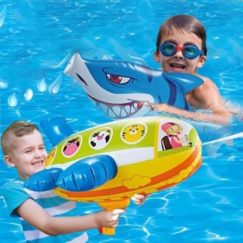 Elephant Inflatable Water Gun Outdoor Parent-Child Activities Sprinkle Gun Summer Entertainment Toy 69HE