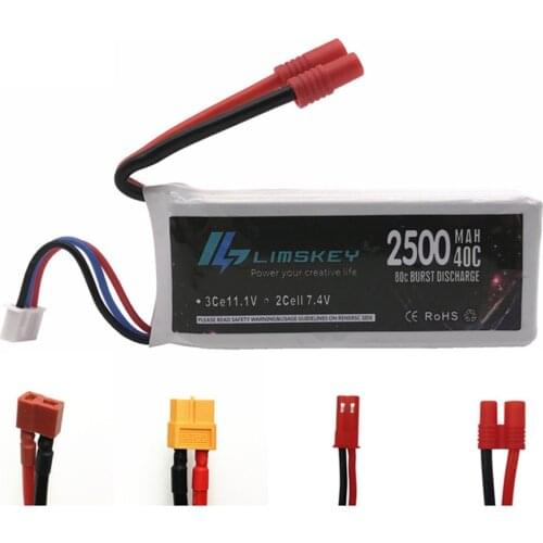 Upgrade High Capacity Lipo battery 2500mAh 2S 7.4V 25C Battery For Syma X8C X8W X8G Drone Helicopter Quadcopter Battery 12428