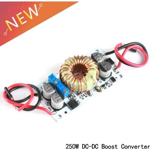 DC-DC boost converter Constant Current Module Mobile Power supply Adjustable 10A 250W LED Driver Non-isolated Step Up Module
