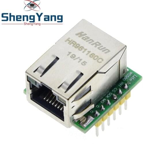 ShengYang Smart Electronics USR-ES1 W5500 Chip New SPI to LAN/ Ethernet Converter TCP/IP Mod for Arduino