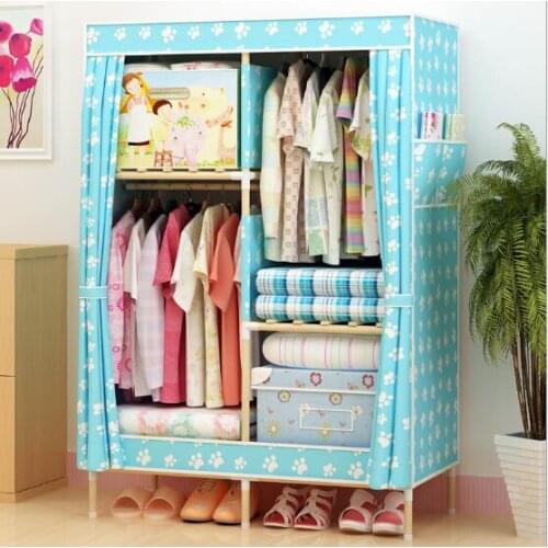 Factory Price Solid Wood Wardrobe length 100 cm