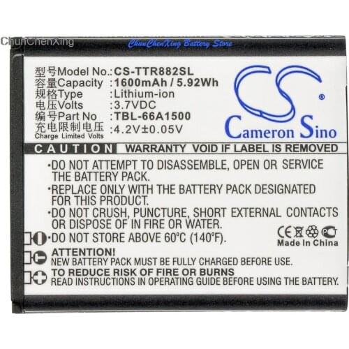 Cameron Sino 1600mAh Battery TBL-66A1500 for TP-Link TL-T882