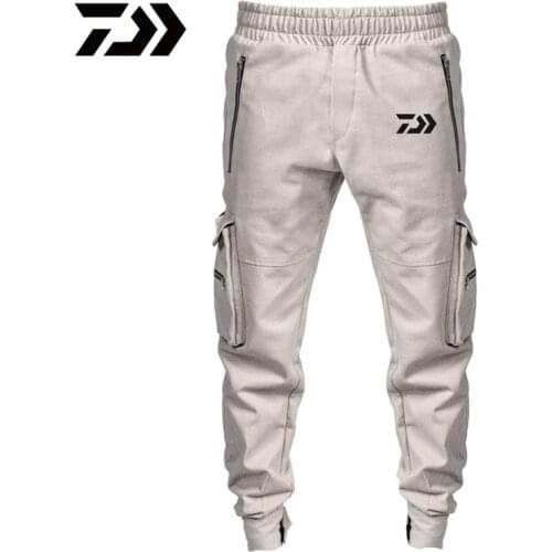 Winter Outdoor Tactical Pants Mens Loose Waterproof Fishing Pants 2021 Mountaineering Running Multi-pocket Sports Mens Pants