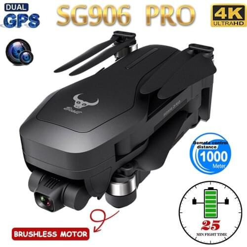 ZLL SG906PRO Professional GPS Drone 5G WIFI FPV Anti-Shake Self-Stabilizing Gimbal 4K HD Camera RC Drone Foldable Quadcopter
