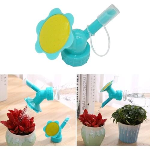 2 In 1 Plastic Sprinkler Nozzle 27~28mm Caliber Bottle Cap Plants watering Sprayer Home/Office Watering Cans Sprinkler 1 Pcs