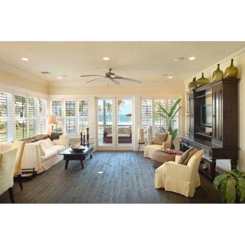 2017 highly durable window shutters arch top rail wooden blinds solid wood shutter louver wood folding shutters WS1612016