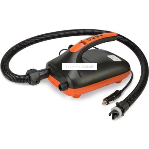 20psi DC 12V Electric Air Pump For Inflatable Tent/Boat/Bed Surfboard Vehicle Car High Pressure Air Inflation Pump HT-782