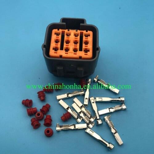 5 pcs 6195-0149 car Electrical Connector DL 090 12 Pin Female With Terminals and Seals