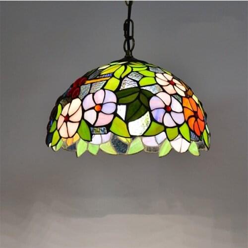 86LIGHT Tiffany Pendant Light Modern LED Lamp Creative Fixtures Decorative For Home Dining Room