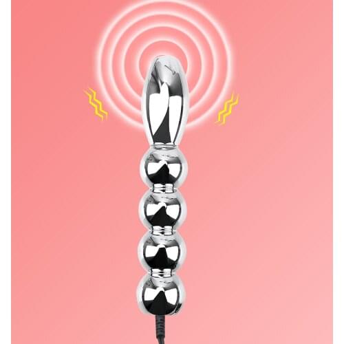 Anal Massage E-Stimulation Dildo Medical Sex Toy Metal Anal Plug Sex Toys For Women Vaginal Plug Electro Shock Butt Plug