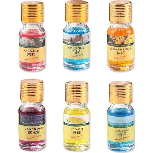 10ml Car Air Freshener Diffuser Humidifier Essential Oil Refill Pure Fragrance Natural Fruit Plant Perfume Car Auto Accessories