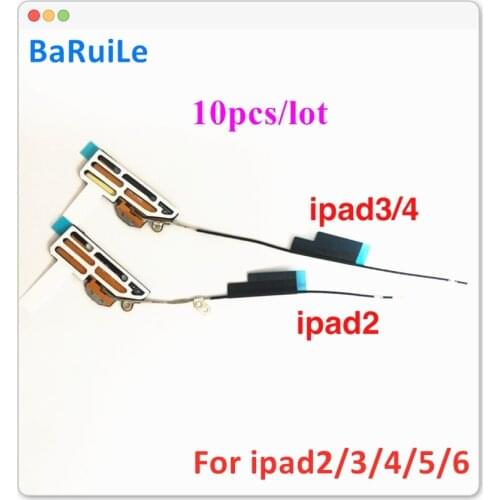 BaRuiLe 10pcs Wifi WLAN Wireless Antenna Flex Cable for iPad 2 3 4 5 air 6 air2 Replacement Repair Part Free Shipping