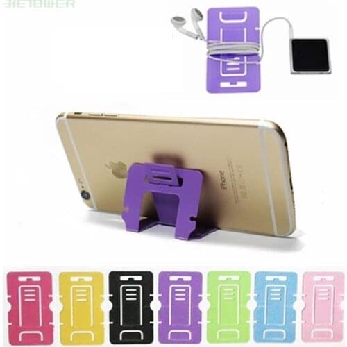 Free Shipping Multi Colors Bracket for Mobile Phone Holder Stand for iPhone Samsung htc Holder Standing 3000PCS/LOT