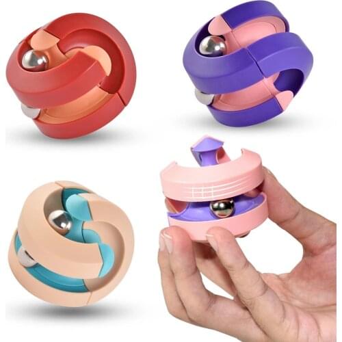 Bead Spinner Fingertip Gyro Anti Stress Toys Adults Kids Sensory Autism ADHD Anxiety Relief Decompression Aнтистресс