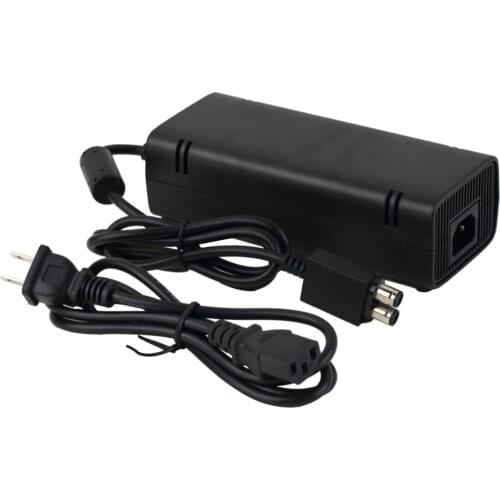 Black 135W 12V AC Adapter Power Supply Cord Charge Charging Charger Power Supply Cord Cable for Microsoft for Xbox 360 Slim