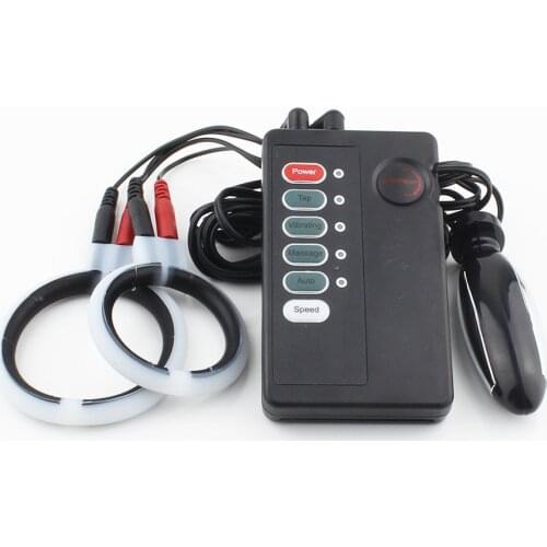 Electro Shock Bullet Anal Vibrator Electronic Pulse Stimulate Penis Massager Massage Vibrating Butt Stimulators Electric Sex Toy