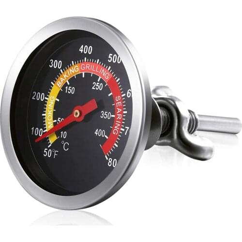 BBQ Oven Grill Food Temp Gauge Temperature Gauge Oven Thermometer Meat Barbecue Thermometer for Kitchen Cooking