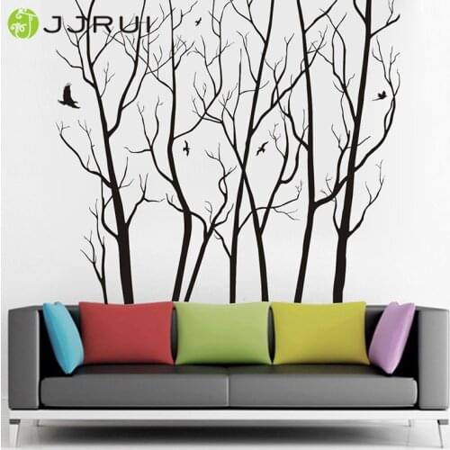 JJRUI Wall Stickers Trees