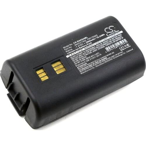 Cameron Sino Barcode Scanner Replacement Li-ion Battery 2600mAh For 700175303 Pantone 944501055, 944501056 Free Tools