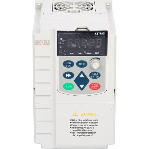 China 12 Years Factory Frequency Converter 11KW Single Phase To 3 Phase Inverter 220V To 380V Variable Frequency Drive