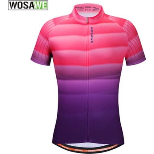 WOSAWE Cycling Mens Cycling Short Sleeve Top Outdoor Breathable Casual Mens Camo Riding Bike Jersey