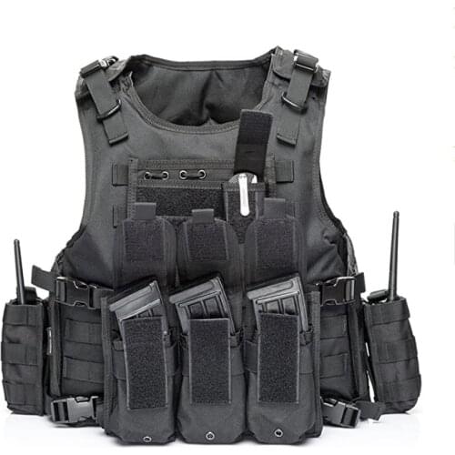 Actical Vest Tactical Outdoor Military Chest Rig Airsoft Swat Vest for Men Ultra-Light Breathable Wear-resistant Combat Vest